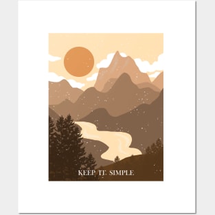 Keep it simple Posters and Art